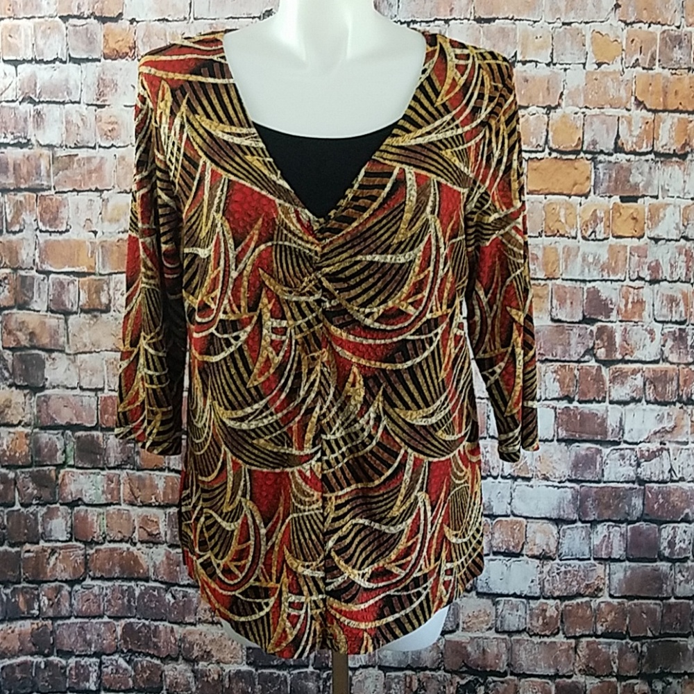 Notations Blouse Shirt Top